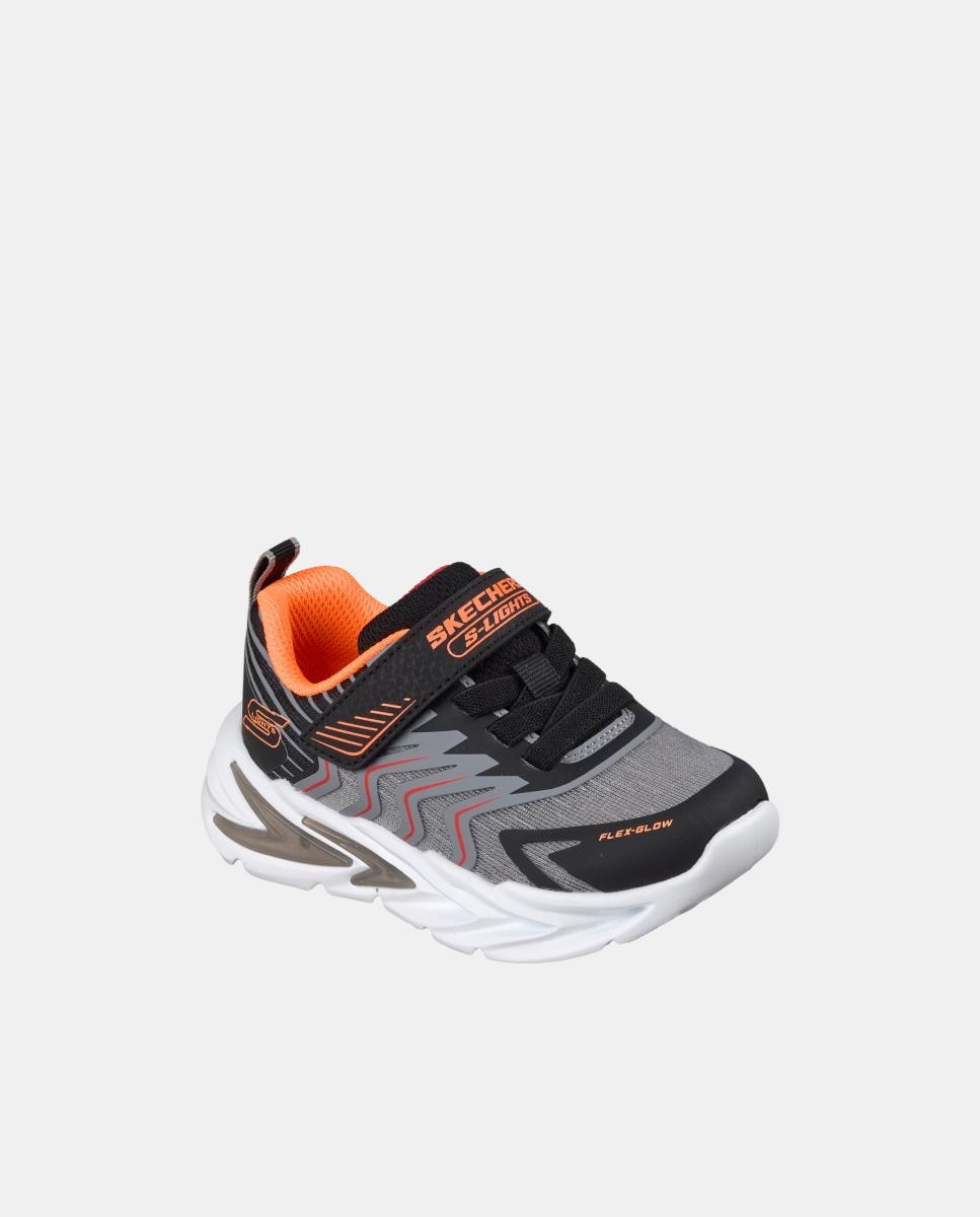 Sapatilhas Desportivas de Bebé com Luzes Skechers Cinzento-claro-2