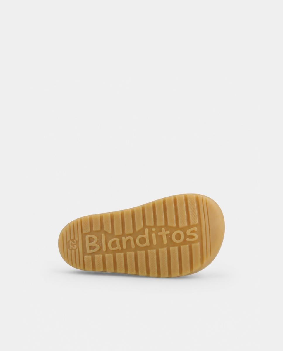 Sapatilhas barefoot fecho dos tiras velcro piso casco Azul-4