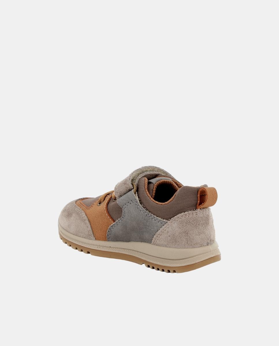 Zapatilla deportiva de bebé niño, con cierre de velcro y cordón elástico, forro Goretx - Primigi - Multicolor Multicolor-2
