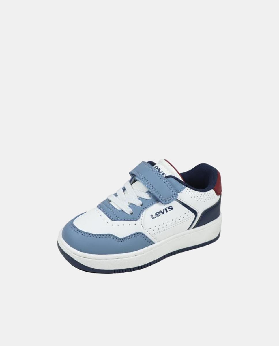 Sapatilhas baixas  com elástico e velcro Levi's kidswear Branco-4