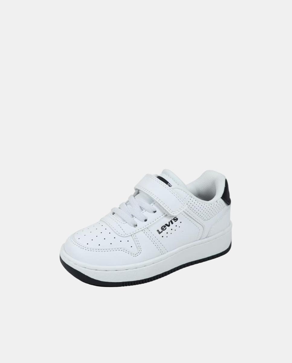 Sapatilhas baixas  com elástico e velcro Levi's kidswear Branco-4