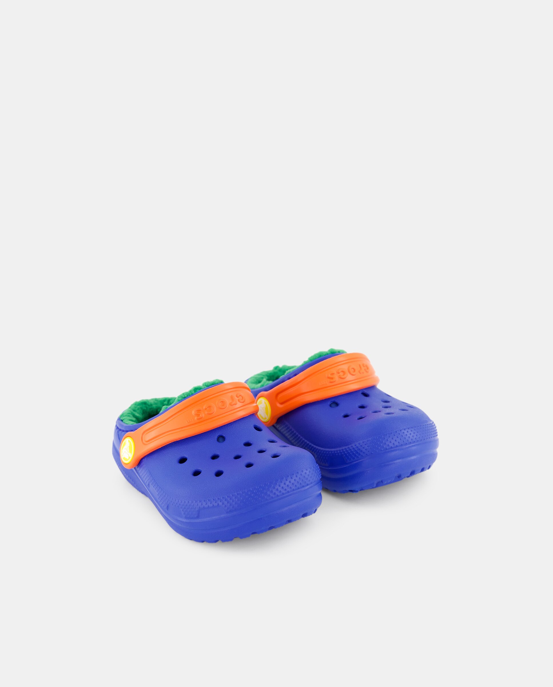 Zuecos de bebés Classic Lined IAM Brown Bear Clog Crocs - Marrón Marrón-2