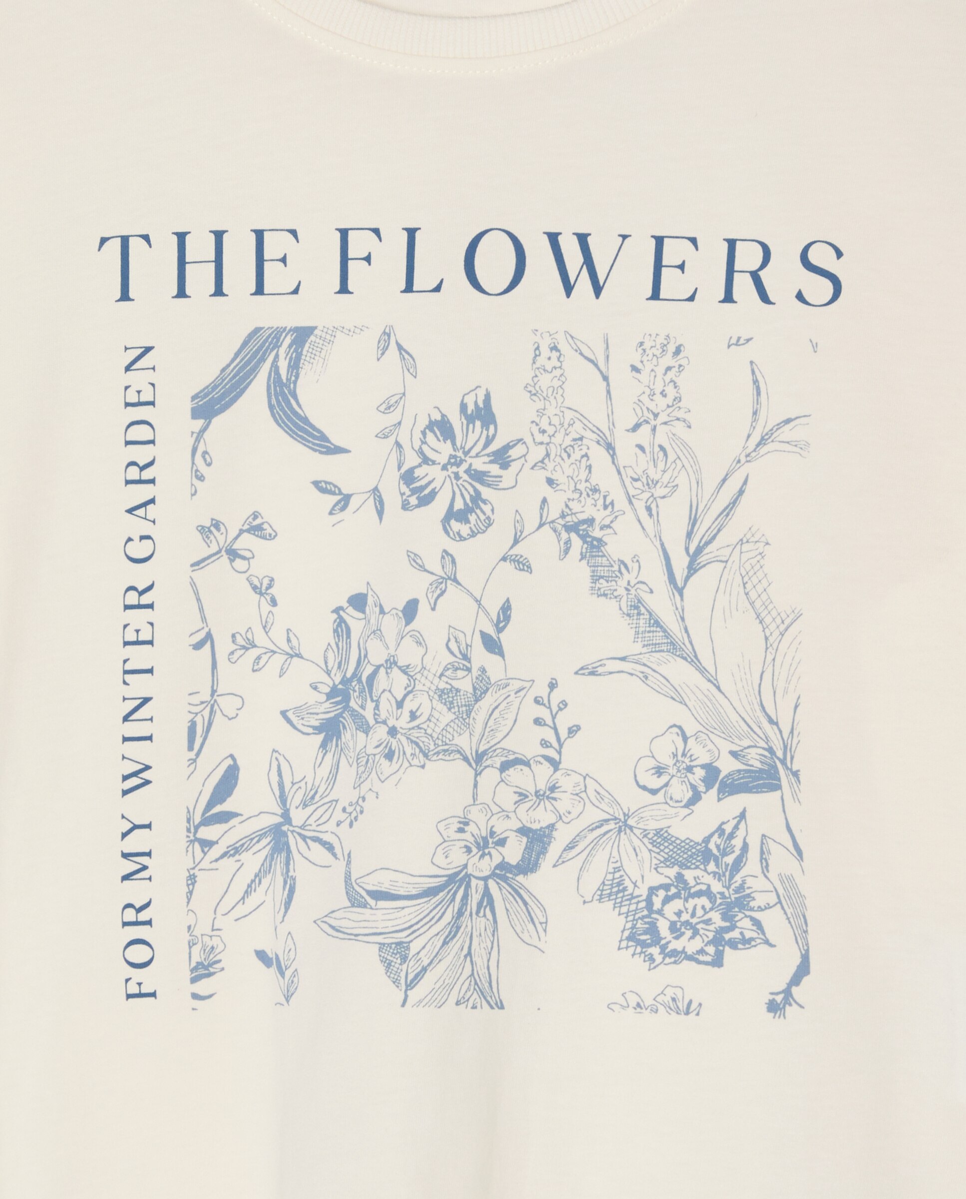 Pijama com Calças às Riscas Azul-5