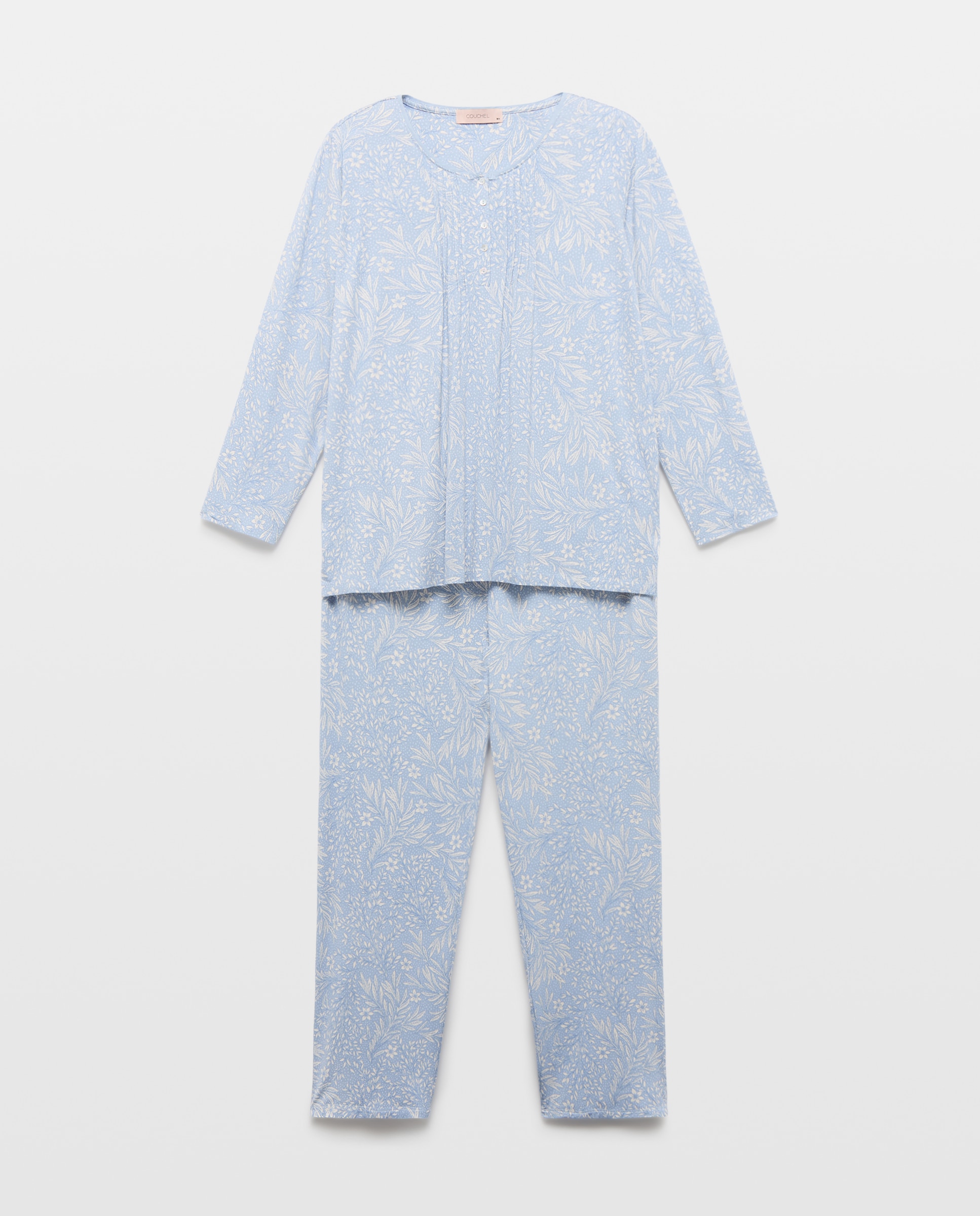 Pijama com Carcela Azul-4