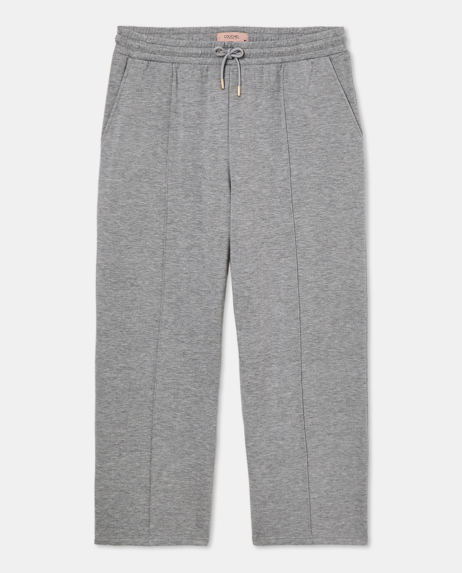 Calças regular de mulher 820 Cinzento Médio-4