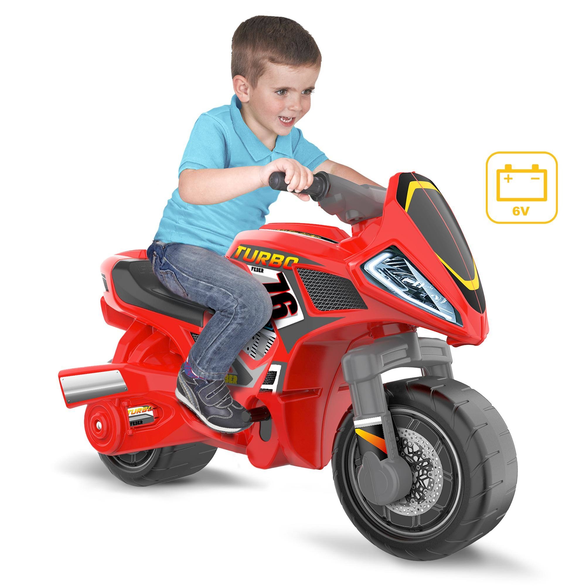 Moto de juguete bebé infantil Motofeber Turbo Hybrid 6V 5
