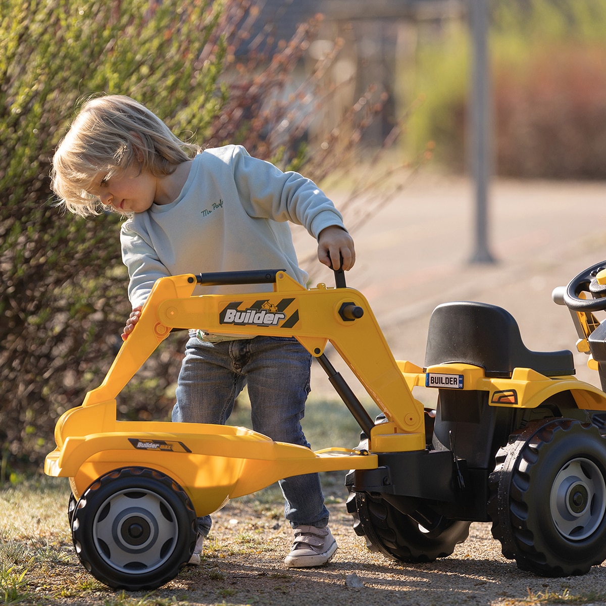 Tractor Builder Max con Remolque Smoby 8