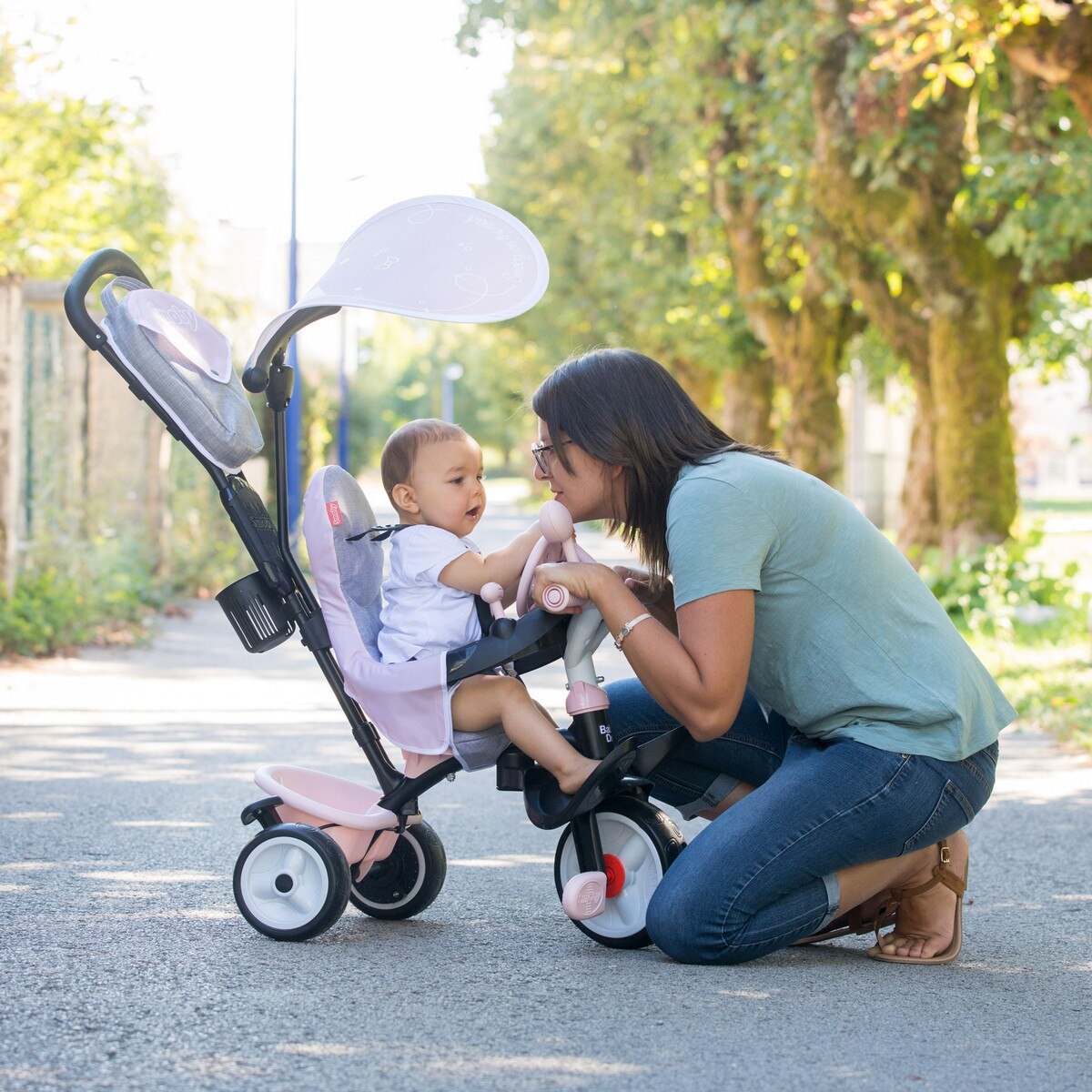 Triciclo Baby Drive Confort Rosa 4