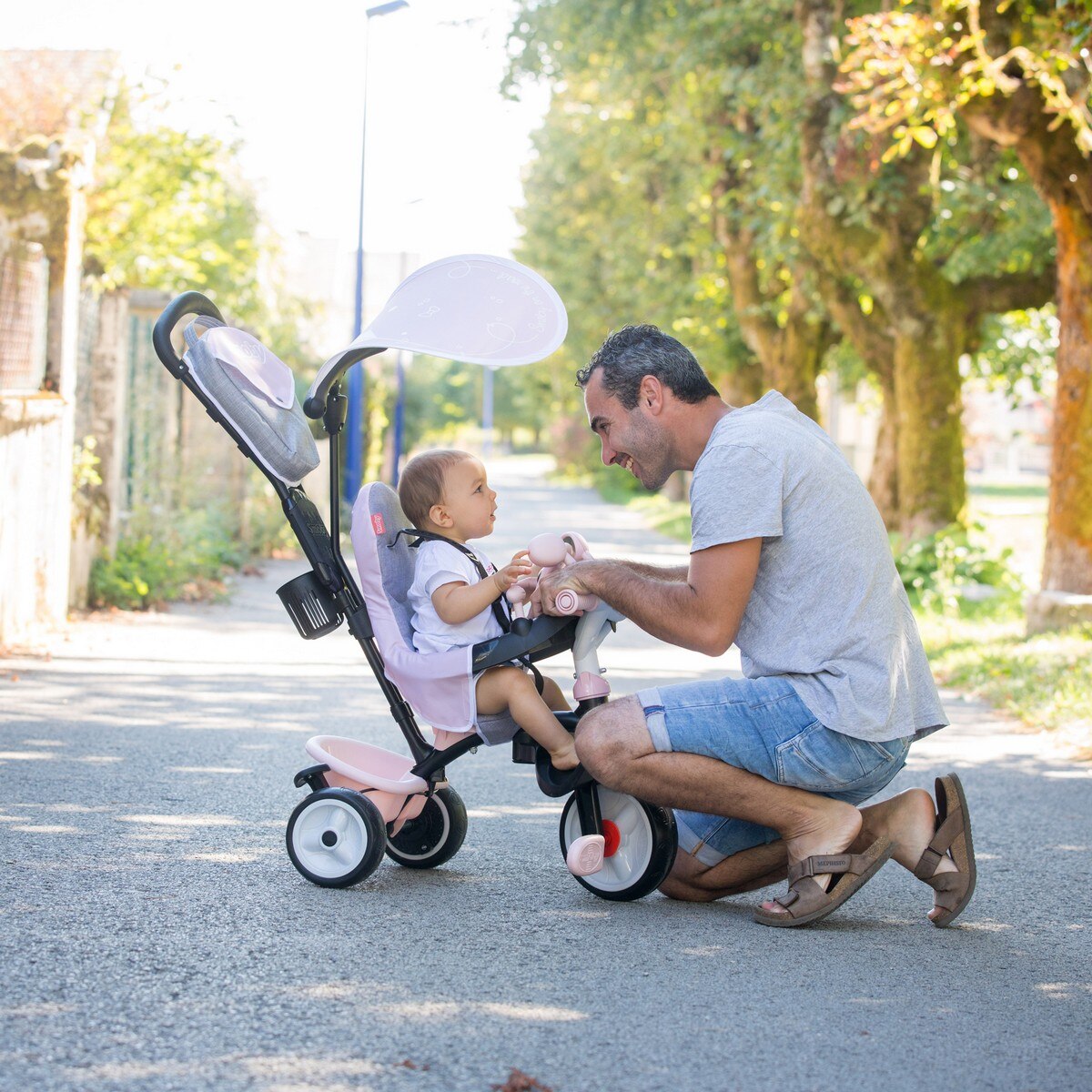 Triciclo Baby Drive Confort Rosa 5