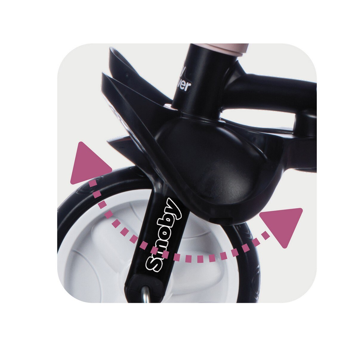 Triciclo Baby Drive Confort Rosa 11