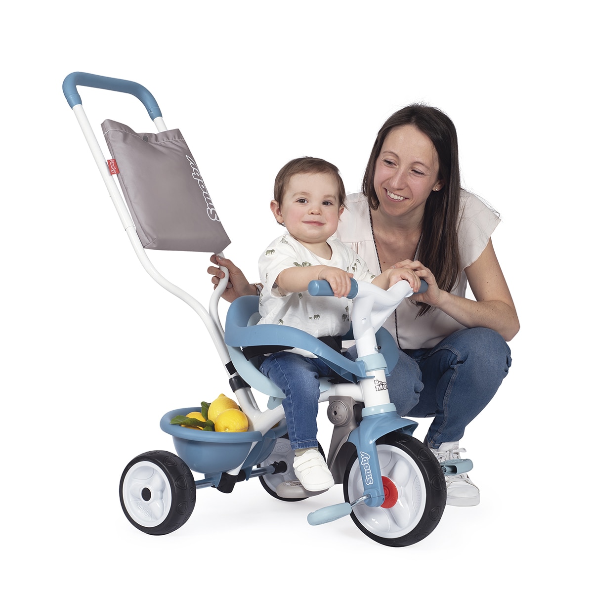Triciclo Be Move Comfort Azul Smoby 3