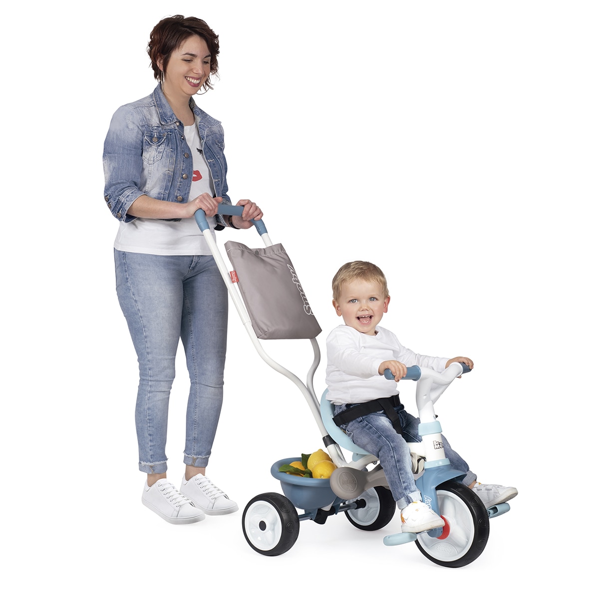 Triciclo Be Move Comfort Azul Smoby 4