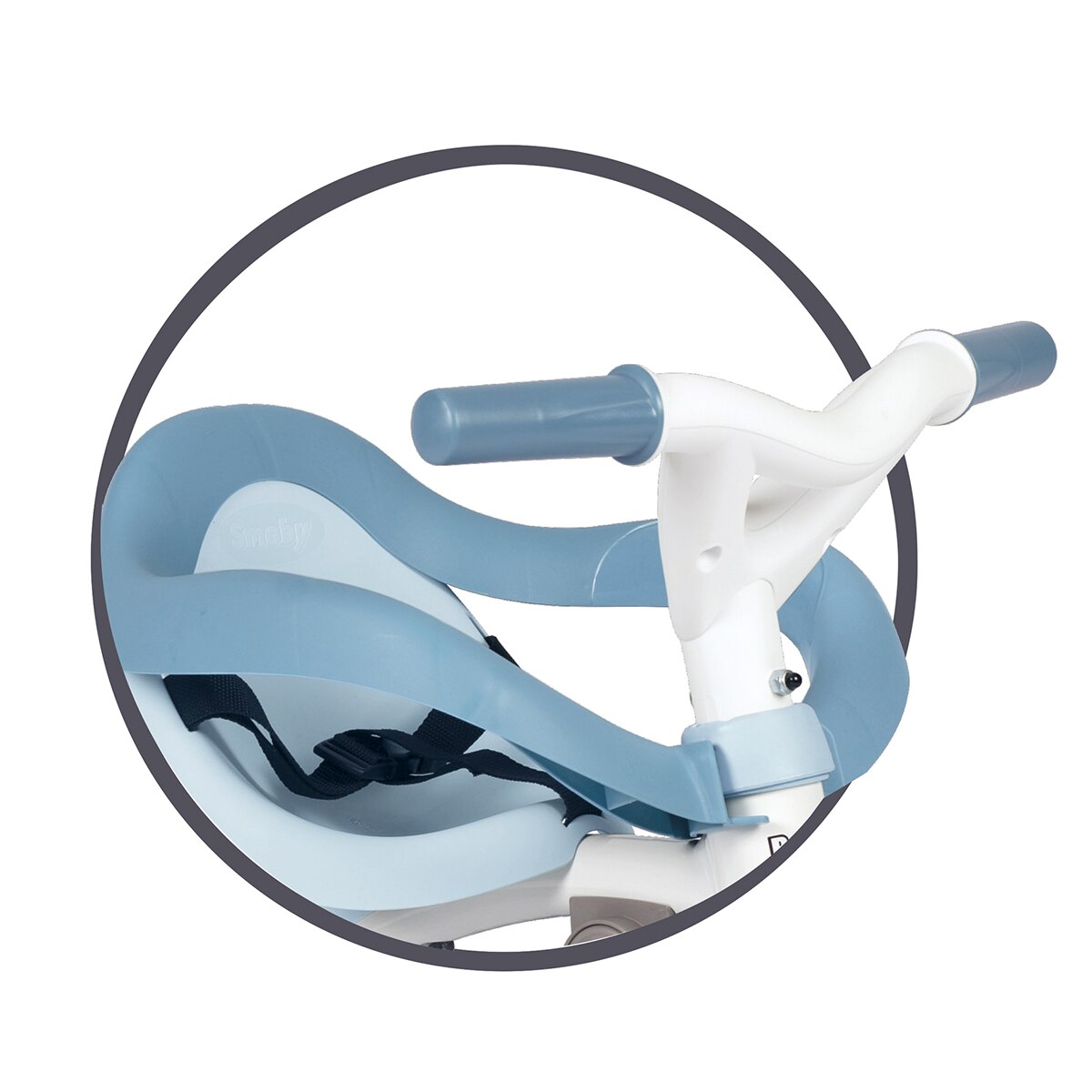 Triciclo Be Move Comfort Azul Smoby 8