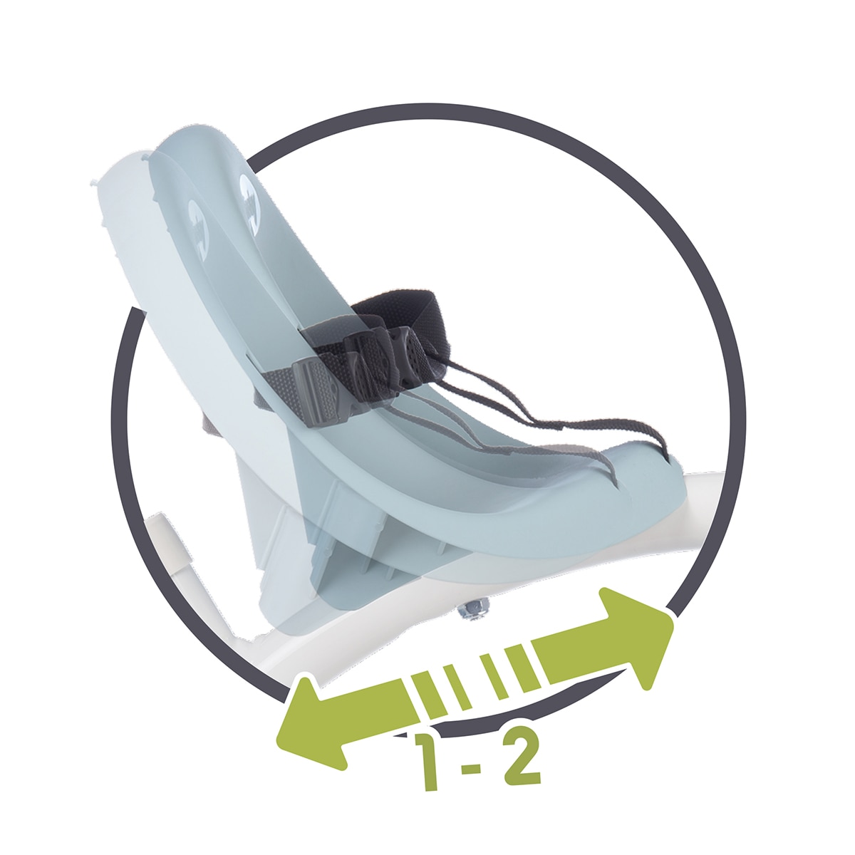 Triciclo Be Move Comfort Azul Smoby 12