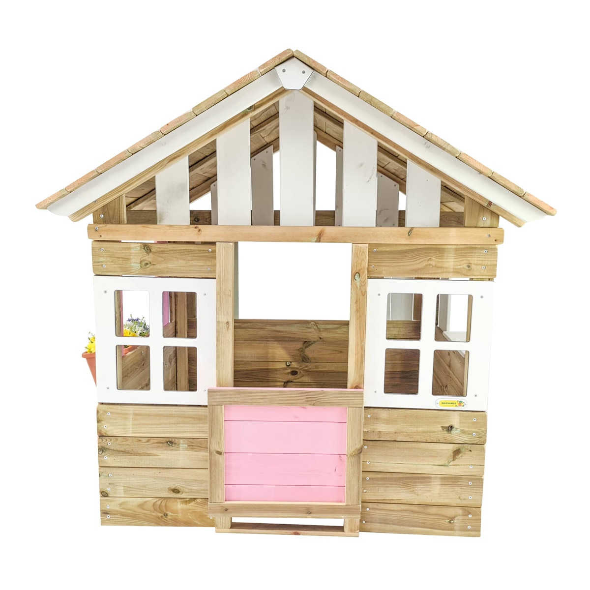 Imagen 0 de Casita Masgames Lollipop rosa Madera