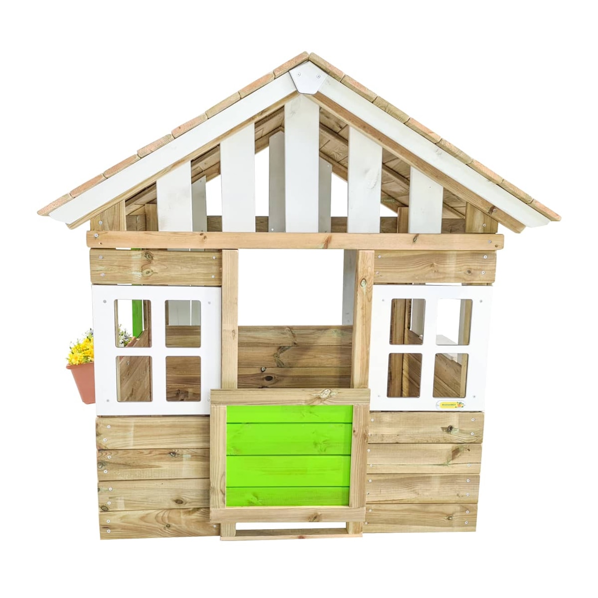 Imagen 0 de Casita Masgames Lollipop verde Madera
