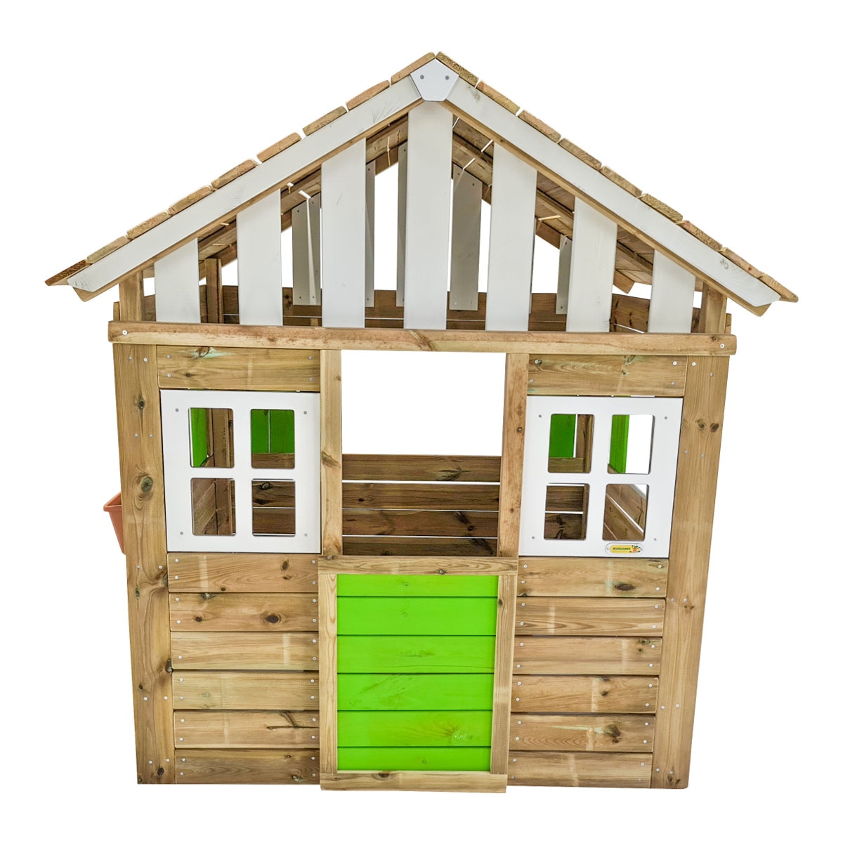 Imagen 0 de Casita masgames Lollipop verde XL Madera