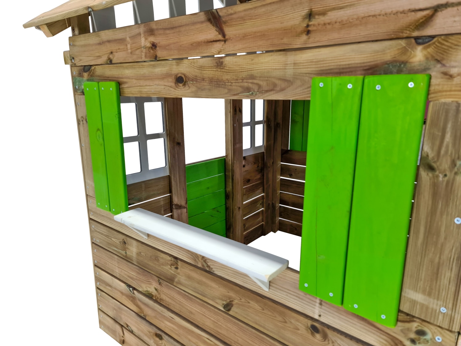 Casita masgames Lollipop verde XL Madera 3