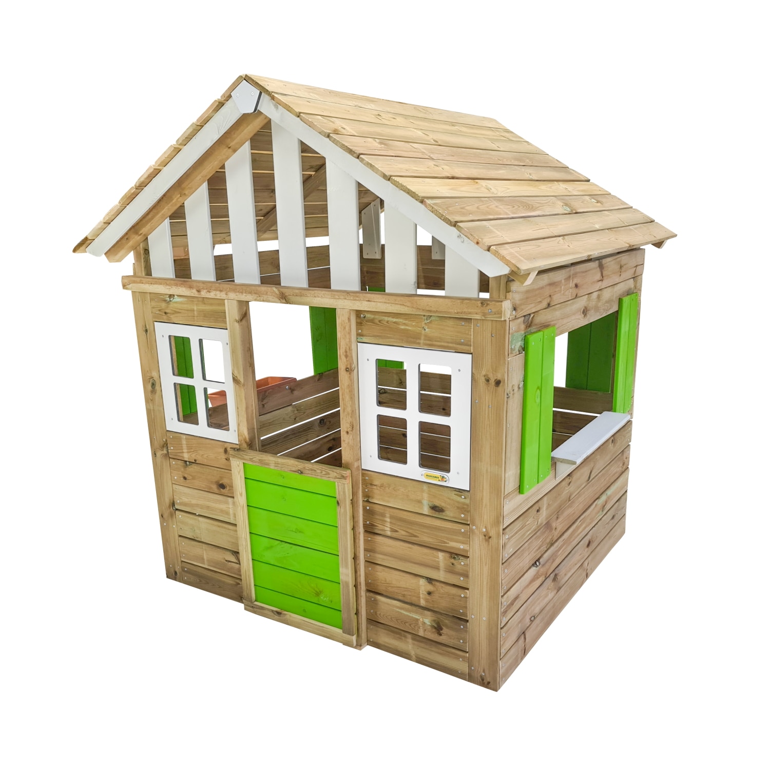 Casita masgames Lollipop verde XL Madera 6