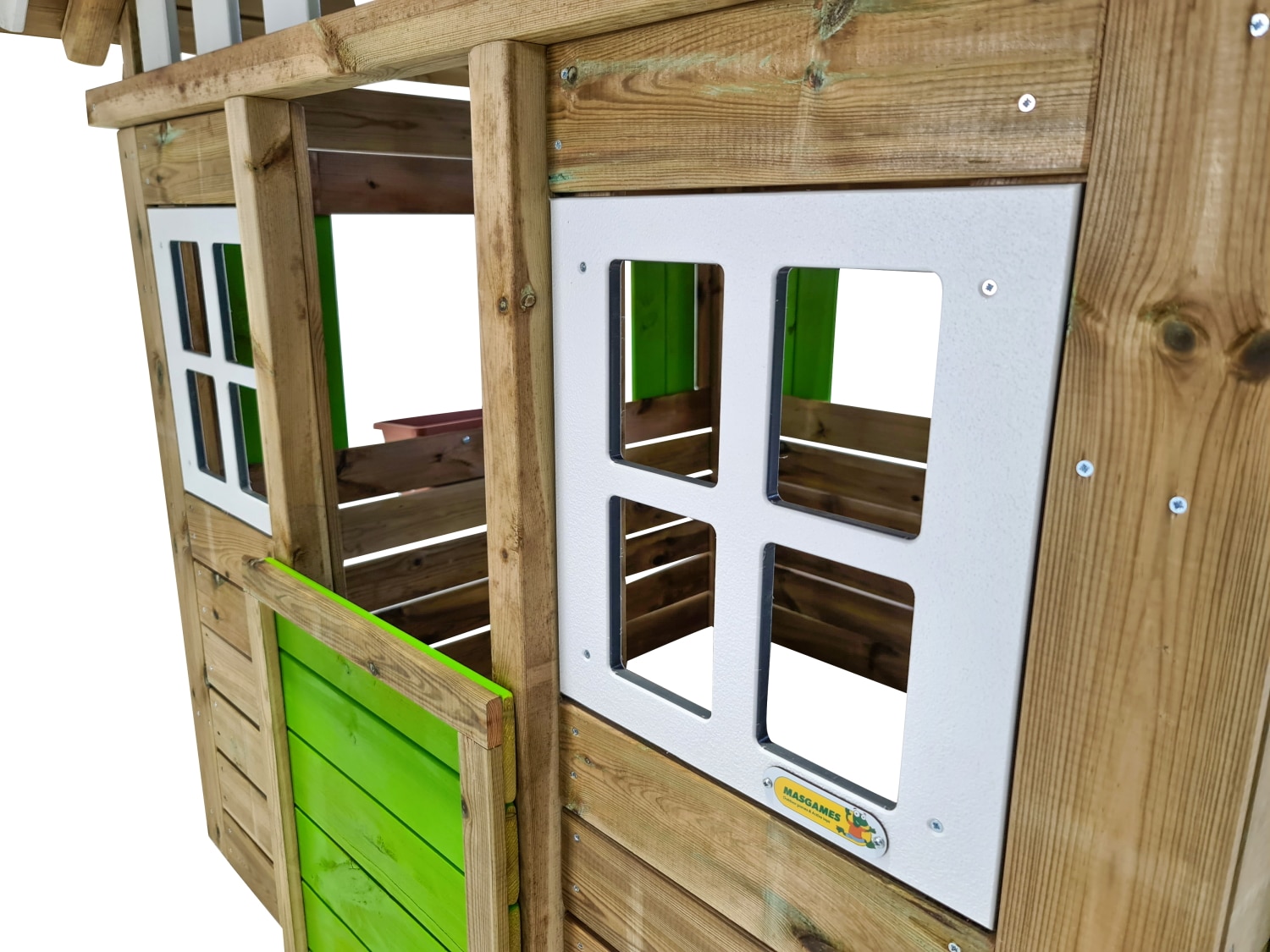 Casita masgames Lollipop verde XL Madera 7