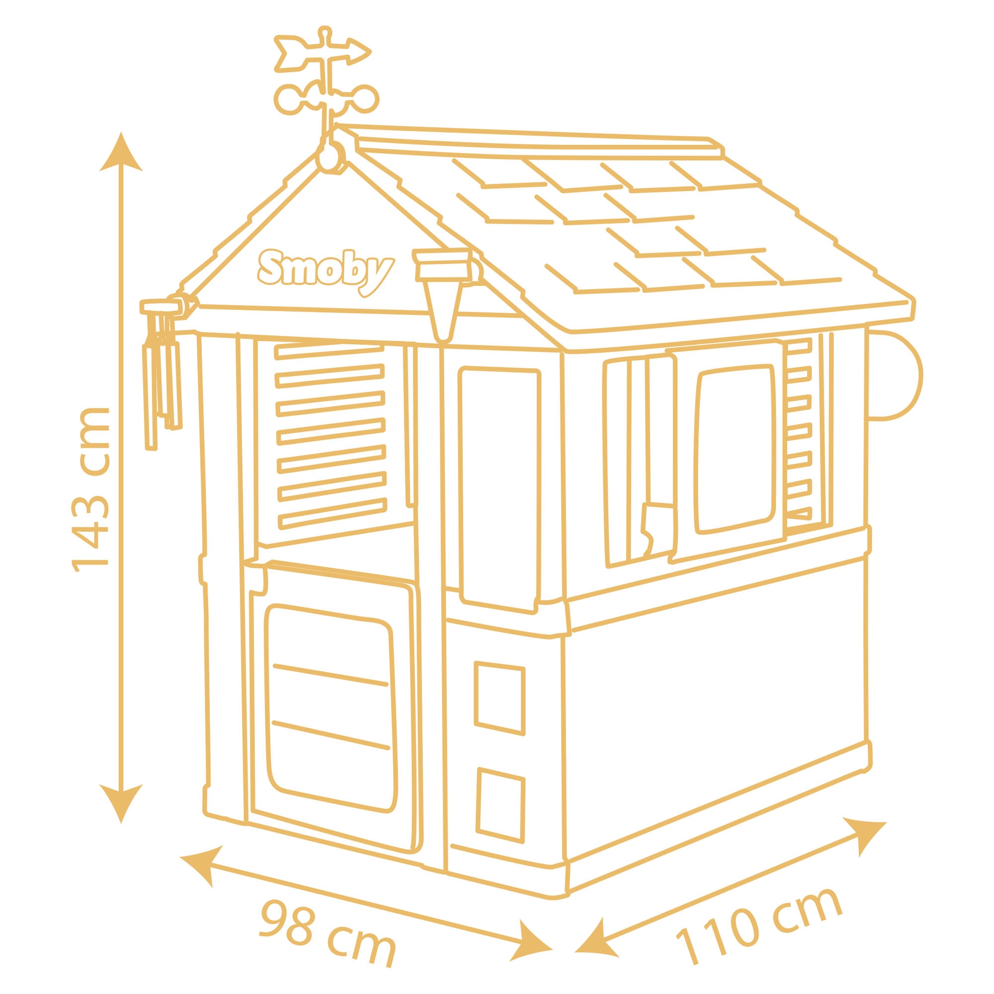 Casita 4 Estaciones Smoby 5