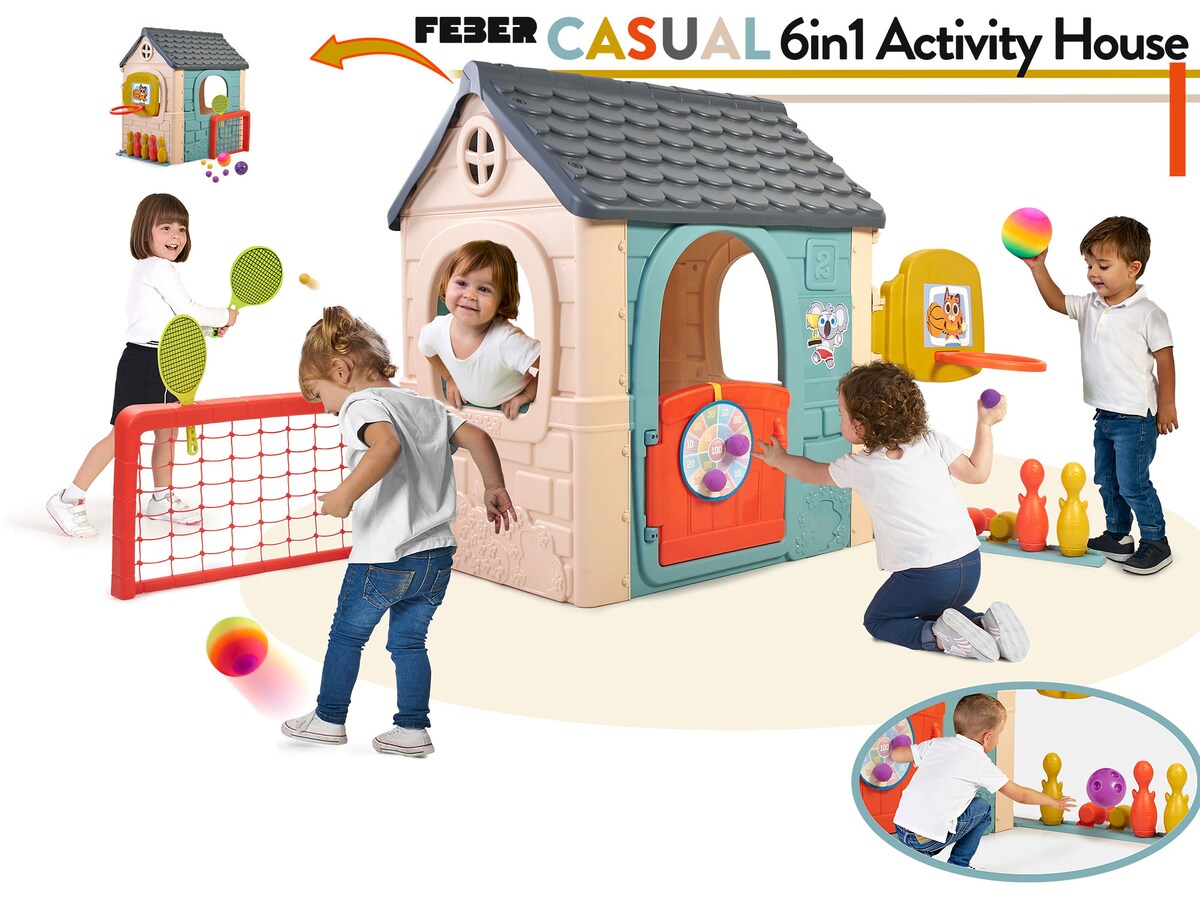 Casa de actividades Feber Casual 6 Activities House Famosa 6