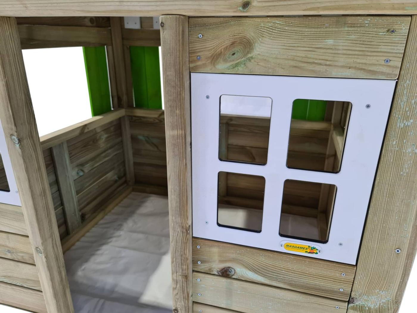 Casita infantil Lollipop XL Horeca Verde Masgames 5