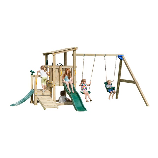Parque infantil Masgames Cascade M con columpio doble
