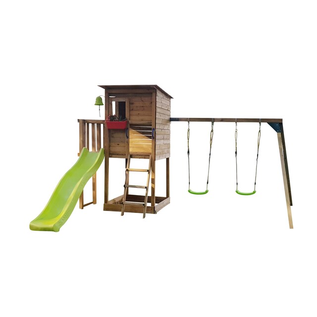 Parque infantil Masgames Taga L con columpio doble