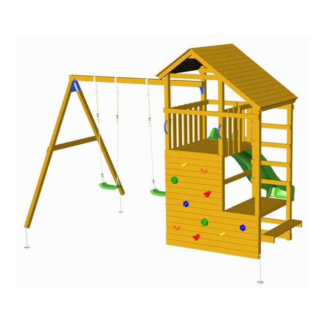 Parque infantil Masgames Teide XL con columpio doble