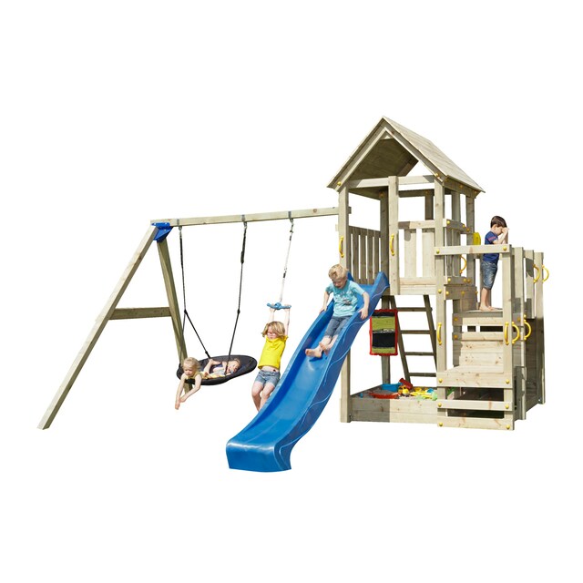 Parque infantil Masgames Penthouse XL con columpio doble
