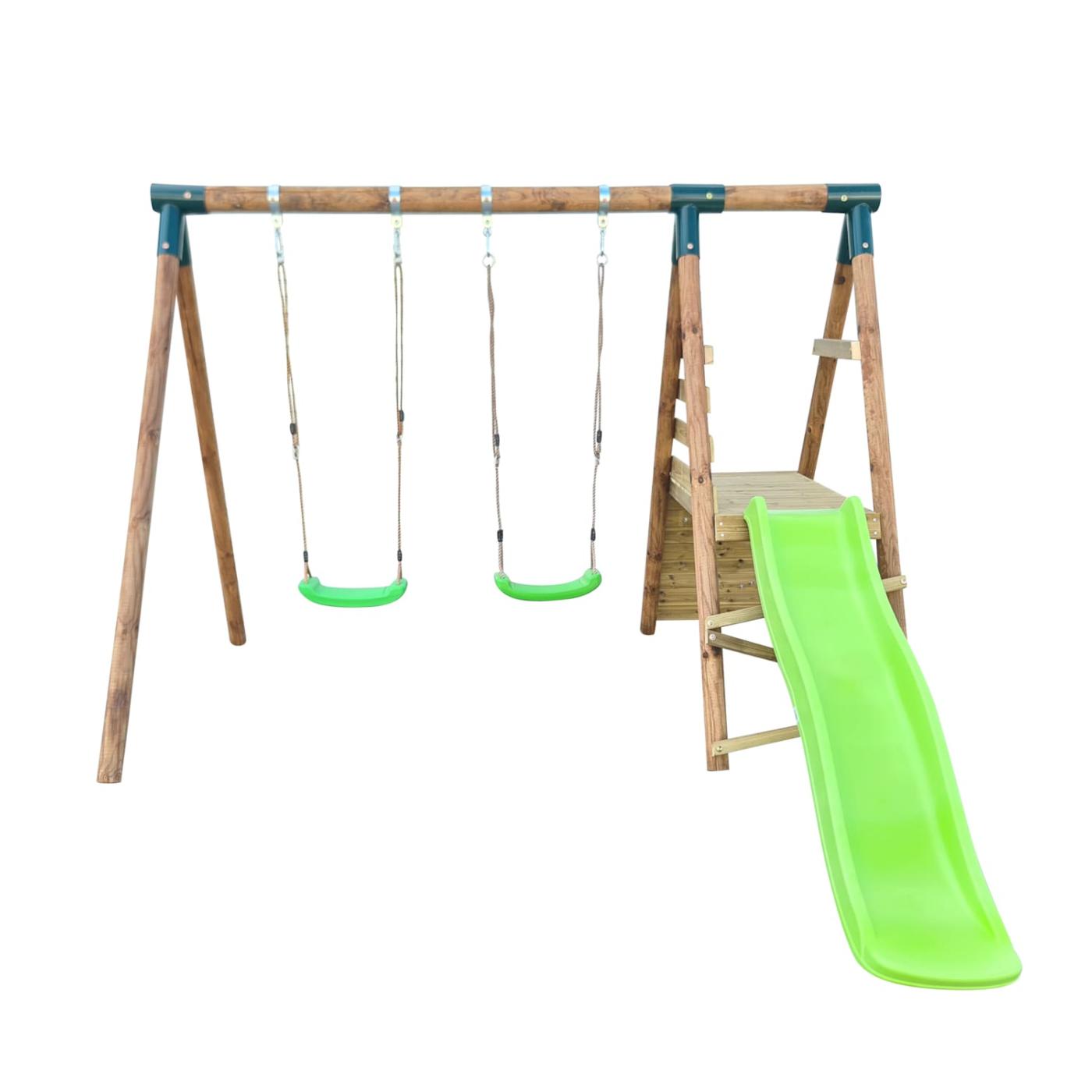 Parque infantil Tibet con tobogán Masgames 4