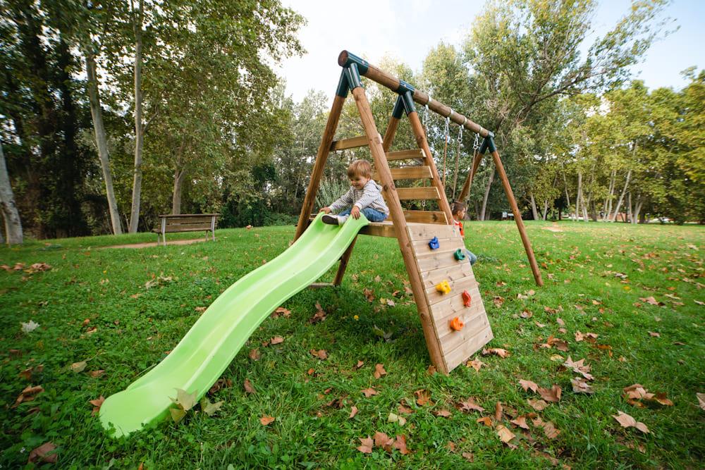 Parque infantil Tibet con tobogán Masgames 6