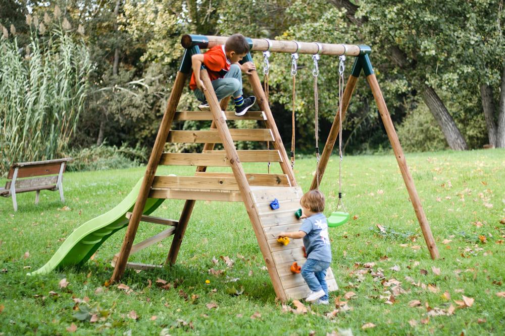 Parque infantil Tibet con tobogán Masgames 7