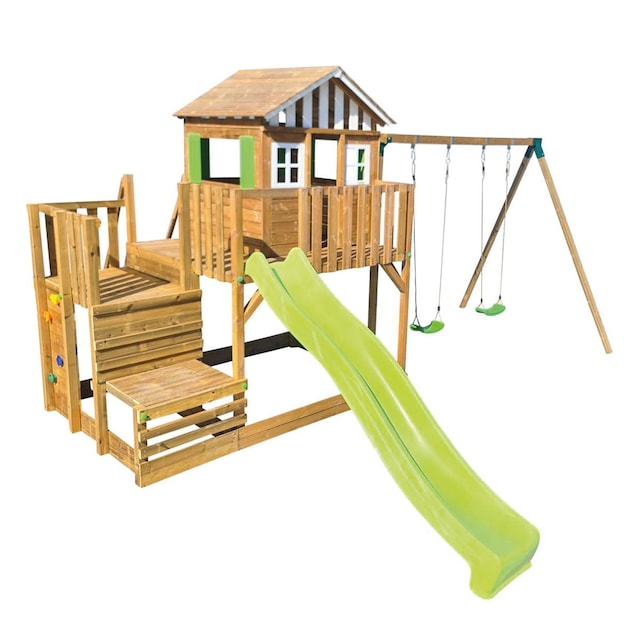 Imagen 0 de Parque infantil Siracusa XL con columpio Masgames