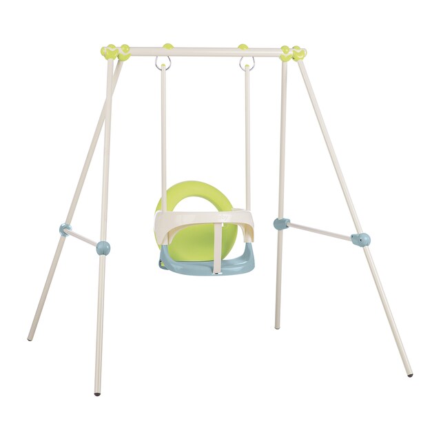 Imagen 0 de Columpio Metal Baby Swing Columpio con altura de 118cm, estructura de metal, estructura sin soldaduras. Smoby Life