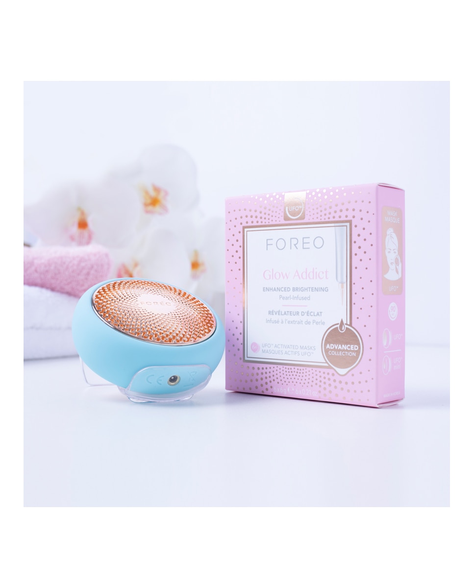 Glow Addict - Mascarilla facial iluminadora para UFO/UFO mini de FOREO 3