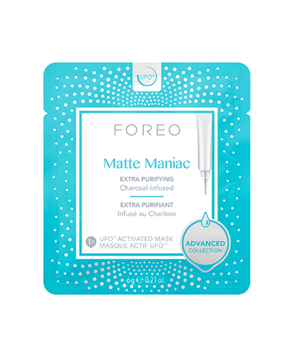 Matte Maniac - Mascarilla facial para piel grasa compatible con UFO FOREO 2