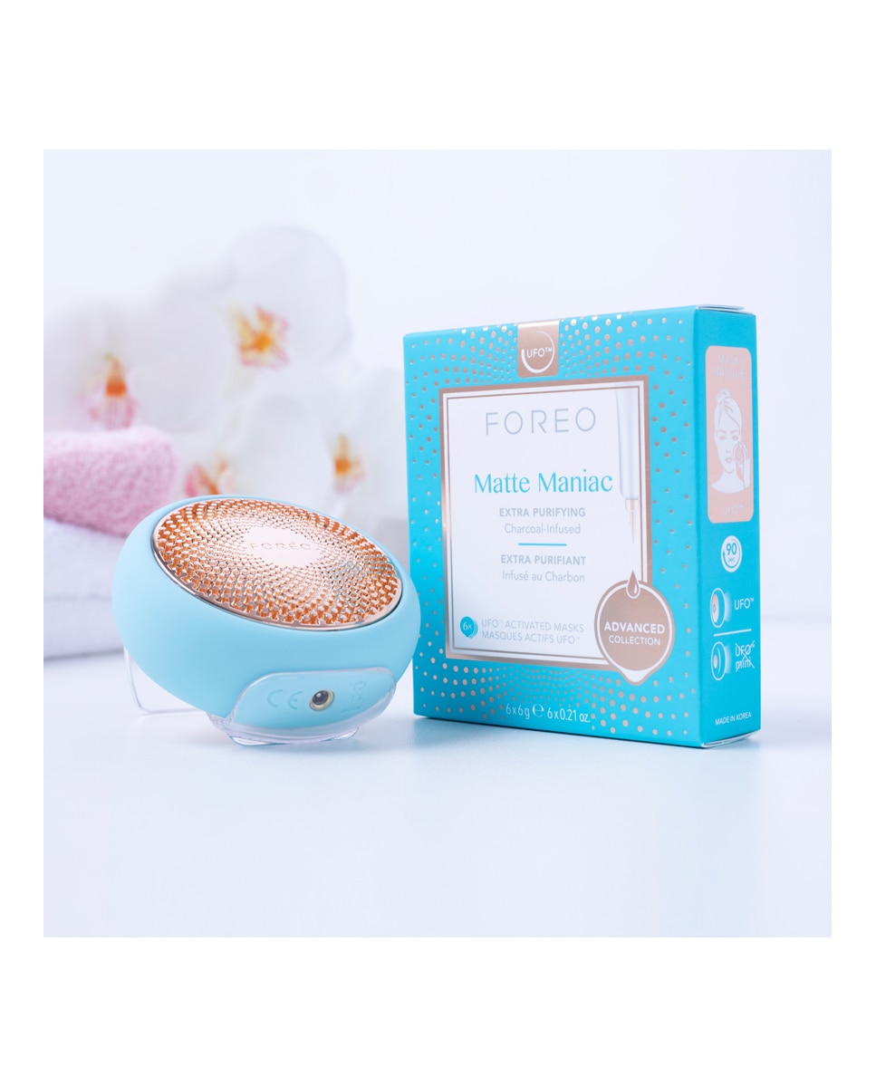 Matte Maniac - Mascarilla facial para piel grasa compatible con UFO FOREO 3