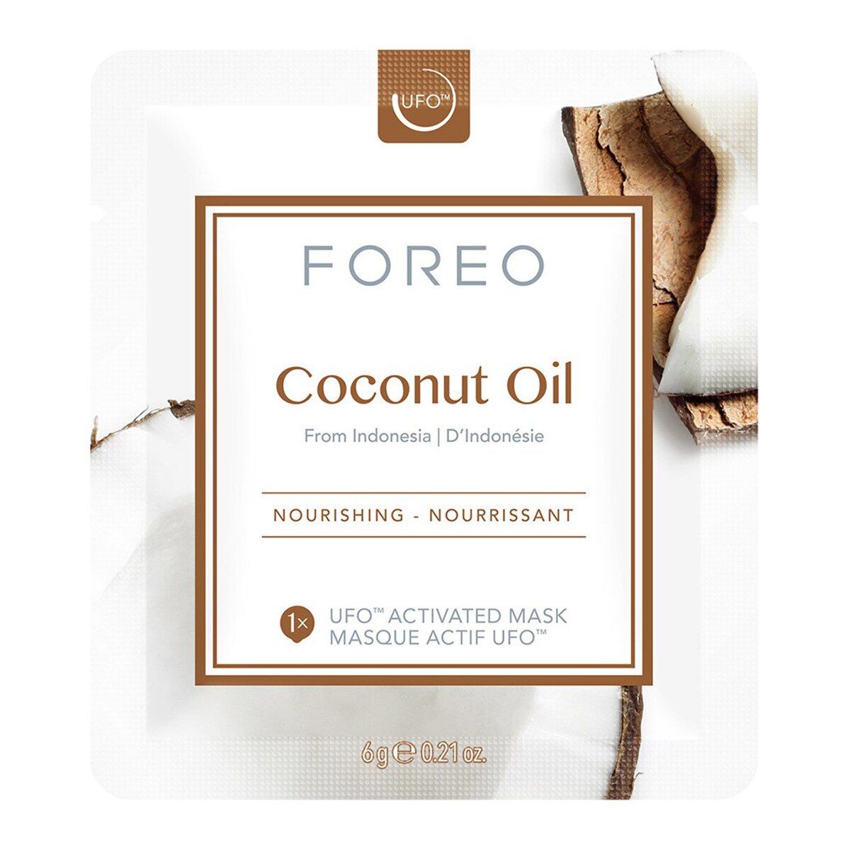 Mascarilla facial nutritiva para UFO y UFO mini Coconut Oil FOREO 2