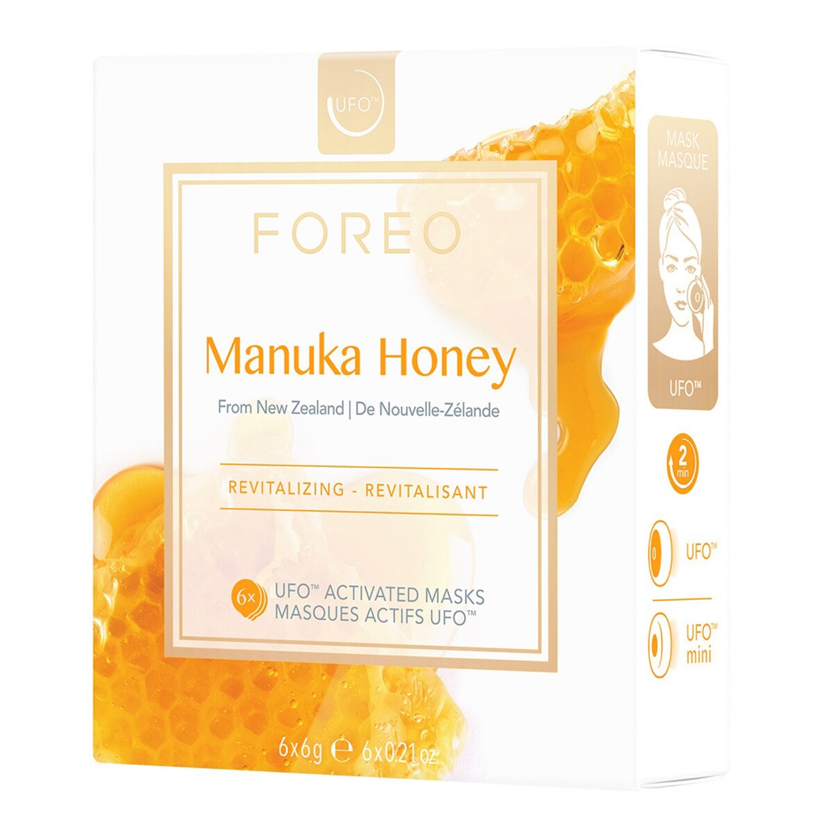 Mascarilla facial revitalizante para UFO y UFO mini Manuka Honey FOREO 1