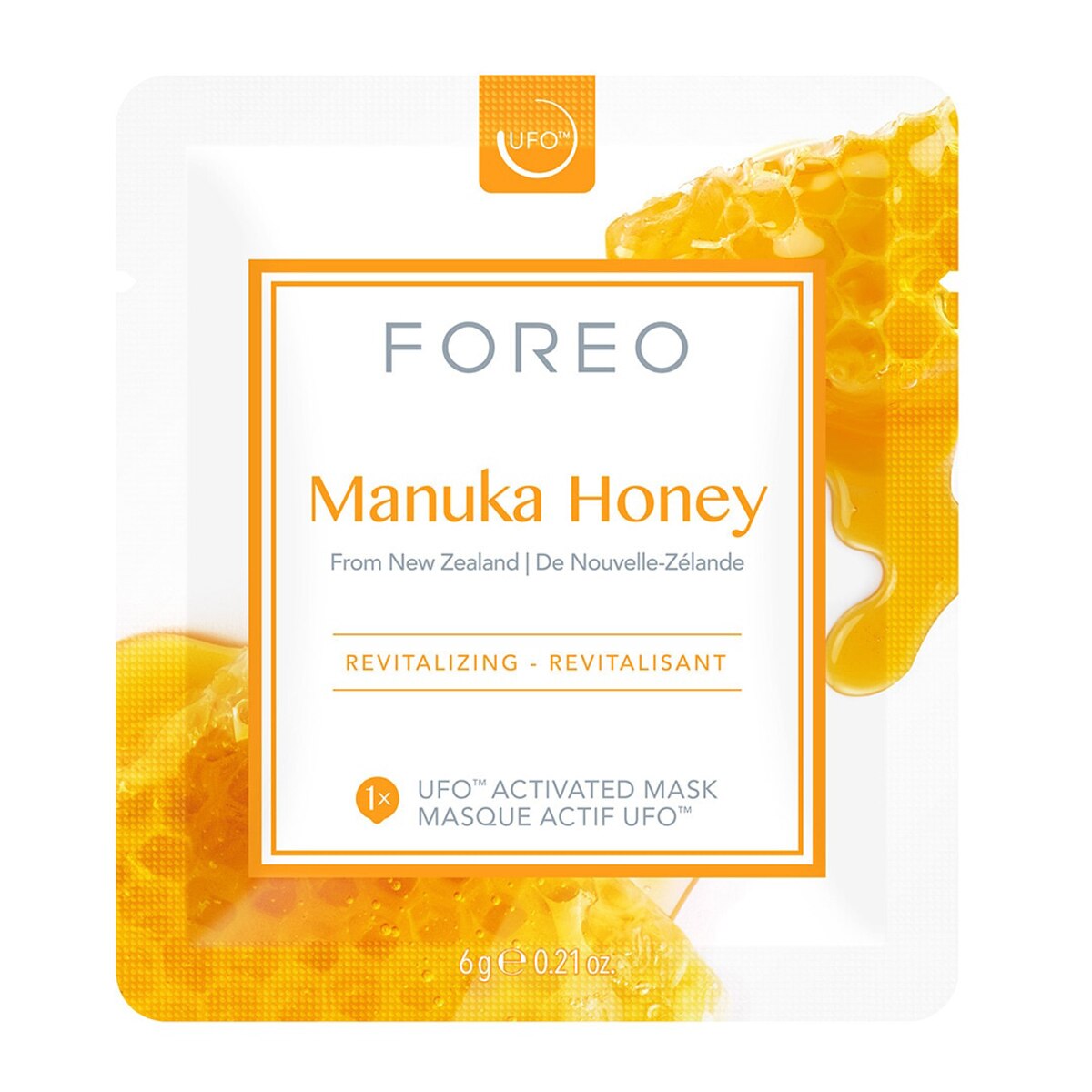 Mascarilla facial revitalizante para UFO y UFO mini Manuka Honey FOREO 2
