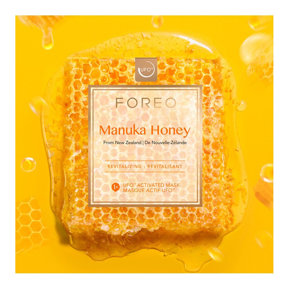 Mascarilla facial revitalizante para UFO y UFO mini Manuka Honey FOREO 3