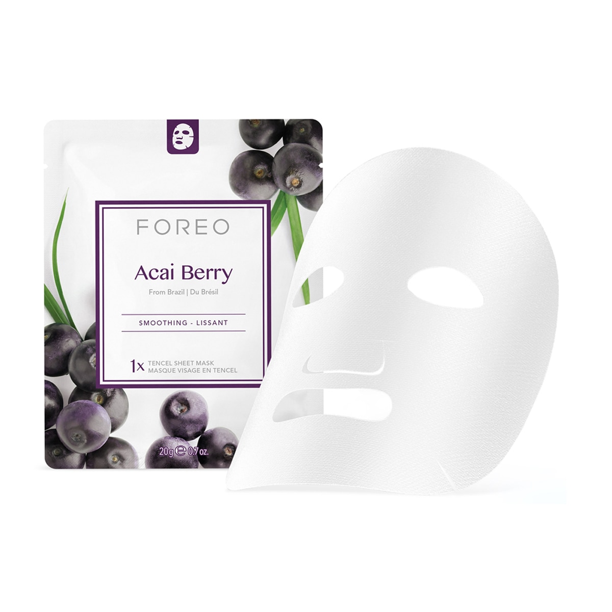 Mascarilla facial reafirmante Acai Berry para piel madura FOREO 20 g 3