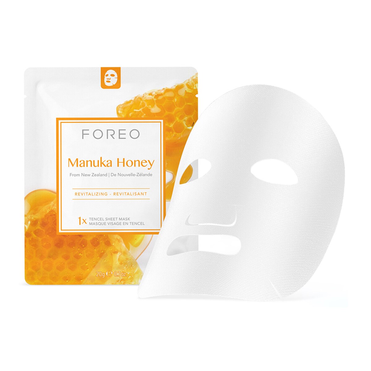 Mascarilla facial revitalizante Manuka Honey para piel madura FOREO 20 g 3