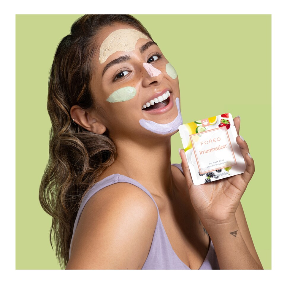 Imagination? DIY Mask Base Sachets  FOREO 5