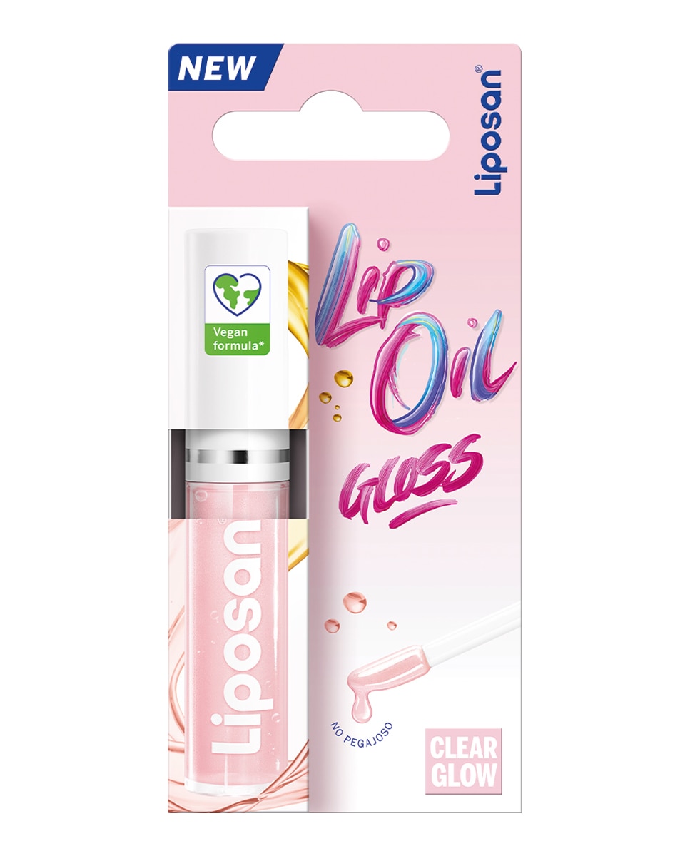 Liposan - Brillo de labios Liposan Lip Oil Gloss Clear Glow Liposan.