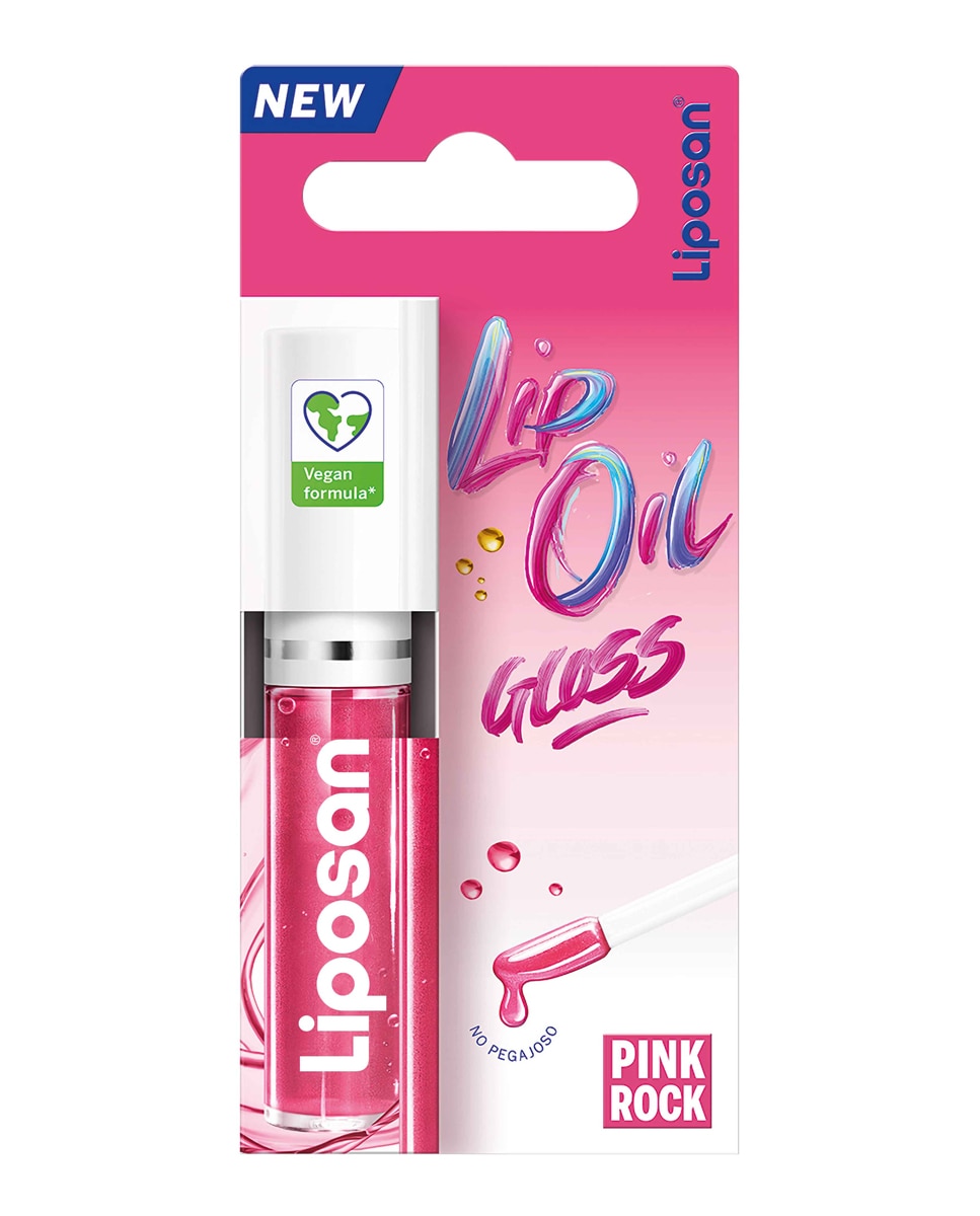 Imagen 0 de Brillo de labios Liposan Lip Oil Gloss Pink Rock Liposan
