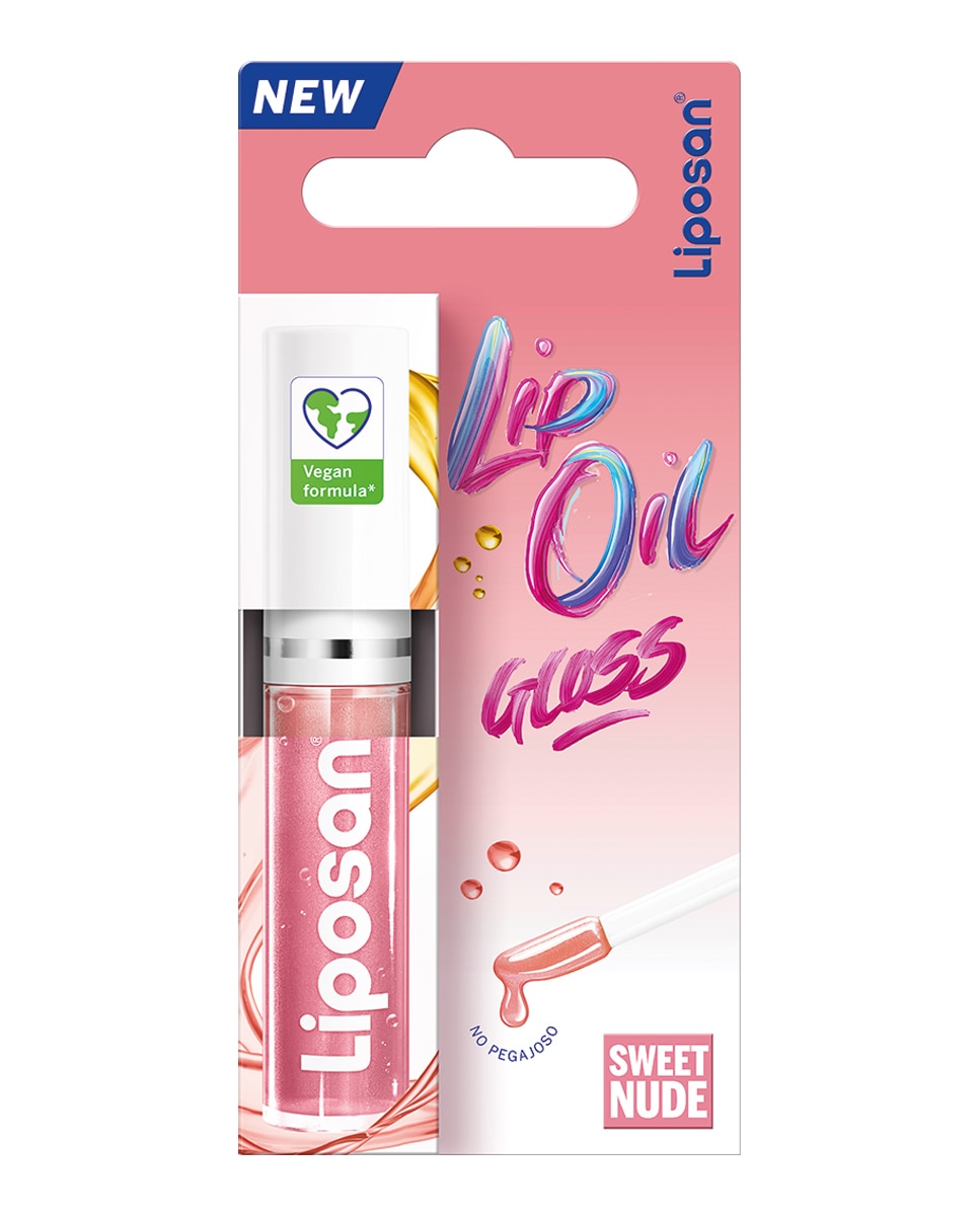 Liposan - Brillo de labios Liposan Lip Oil Gloss Sweet Nude Liposan.
