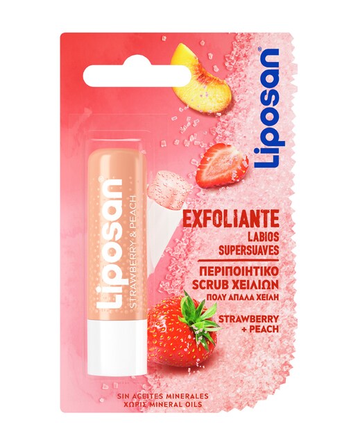 Exfoliante Liposan Scrub Fresa Y Melocotón Liposan